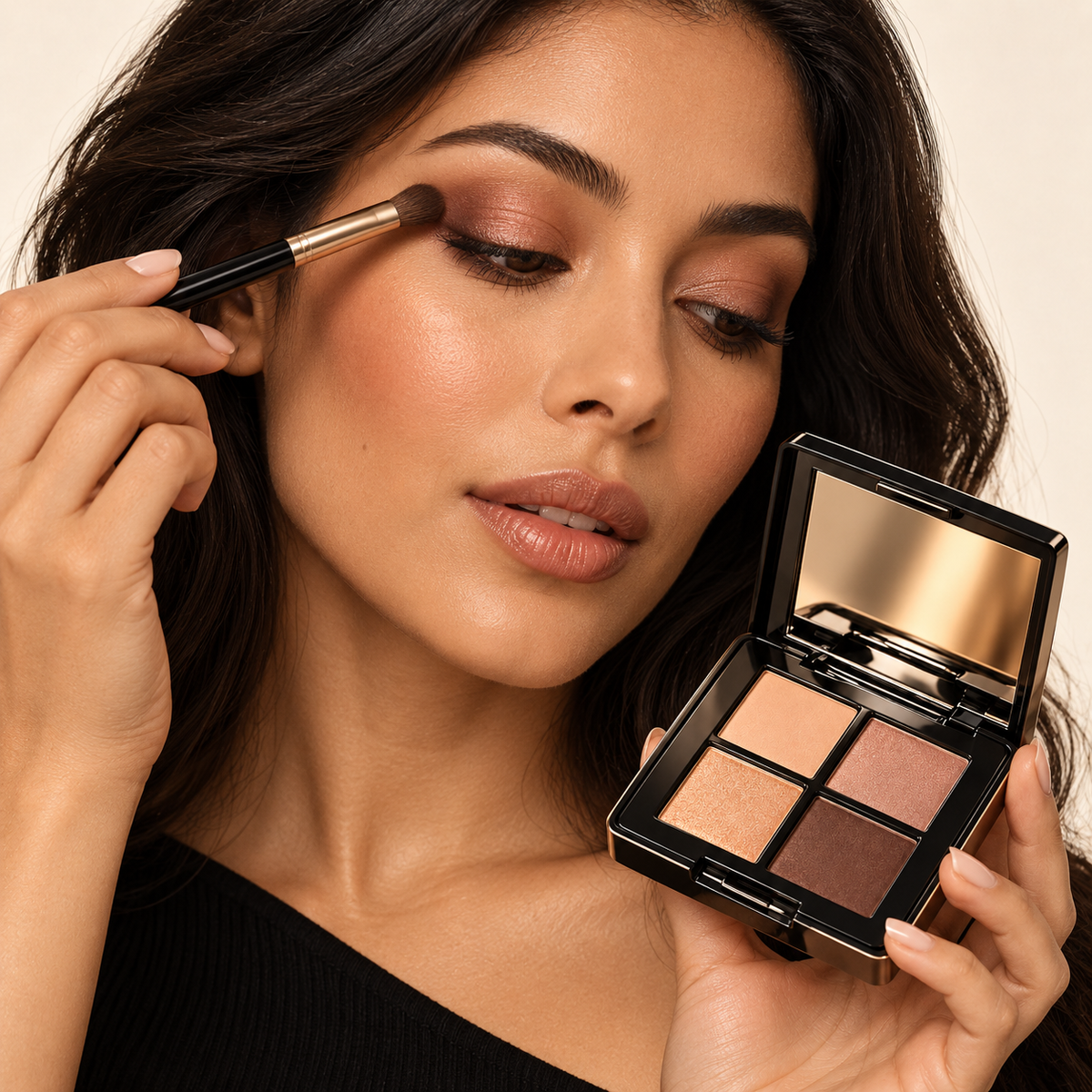 AVELIQORA Sculpted Gaze Eyeshadow Quad